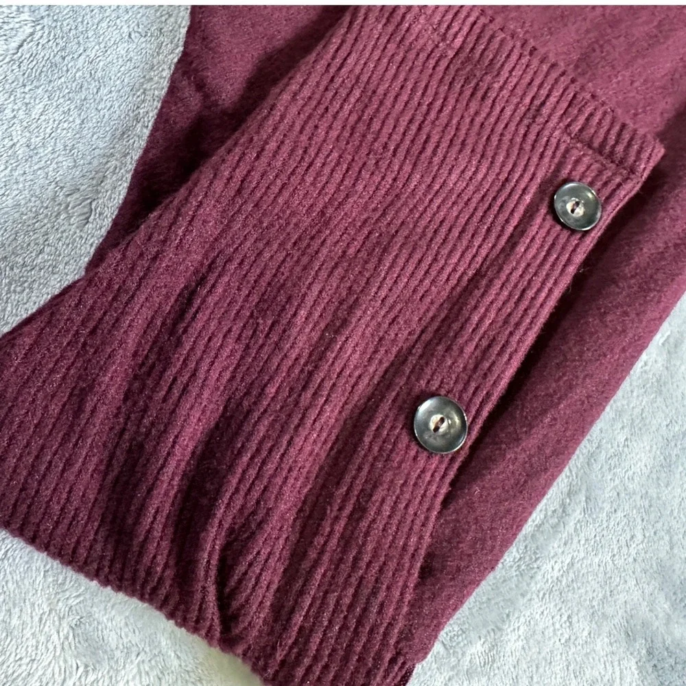 NEW Apt 9 Women's‎ Sweater XXL Burgundy  Long Sleeve